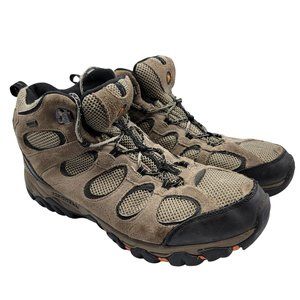 Merrell Men’s Brown Hiking Boots - Breathable Suede Trail Shoes